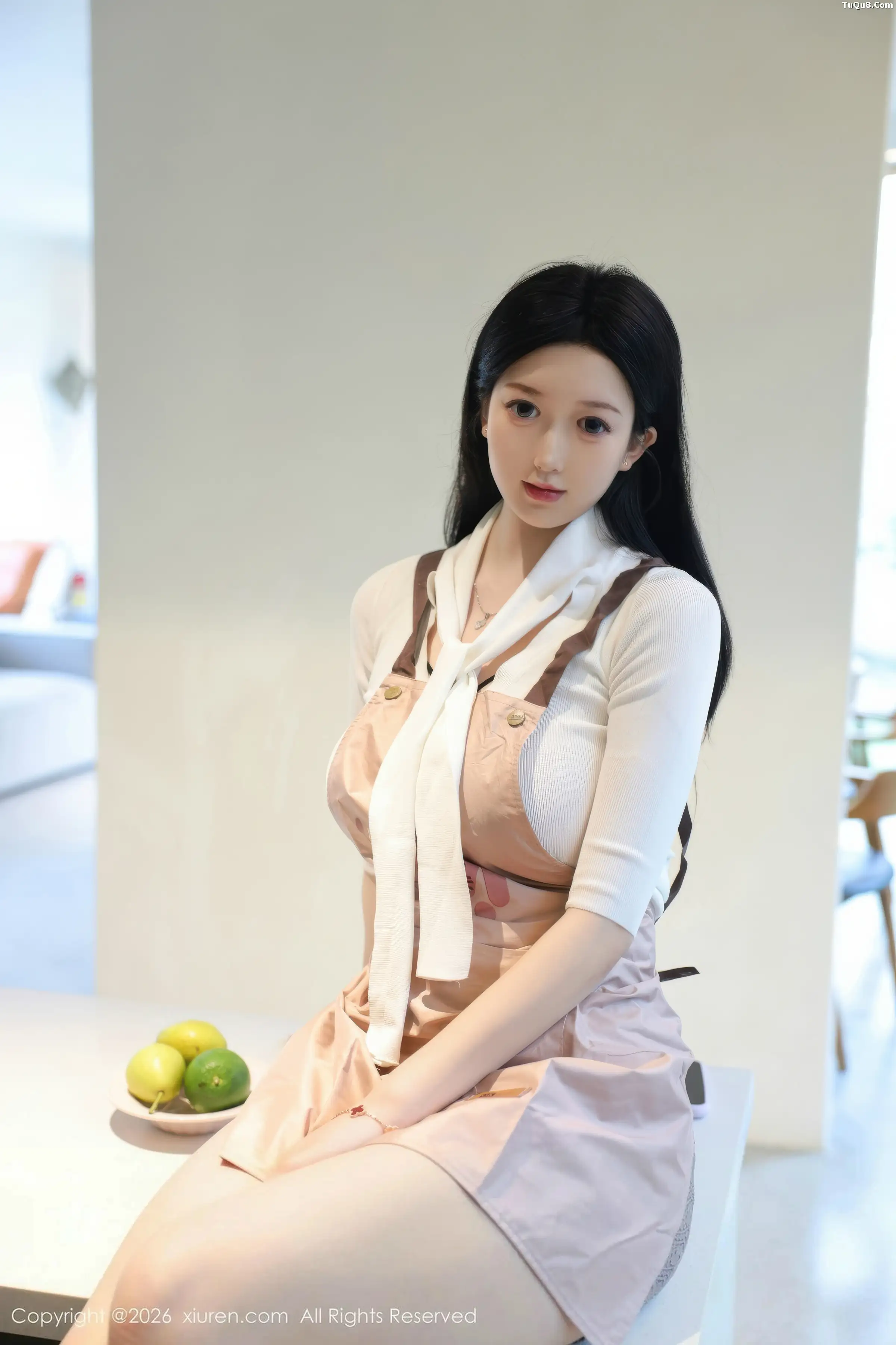   [XiuRen]高清写真图 2026.01.08 No.11207 奶思兔 黑色情趣内衣第31张图片