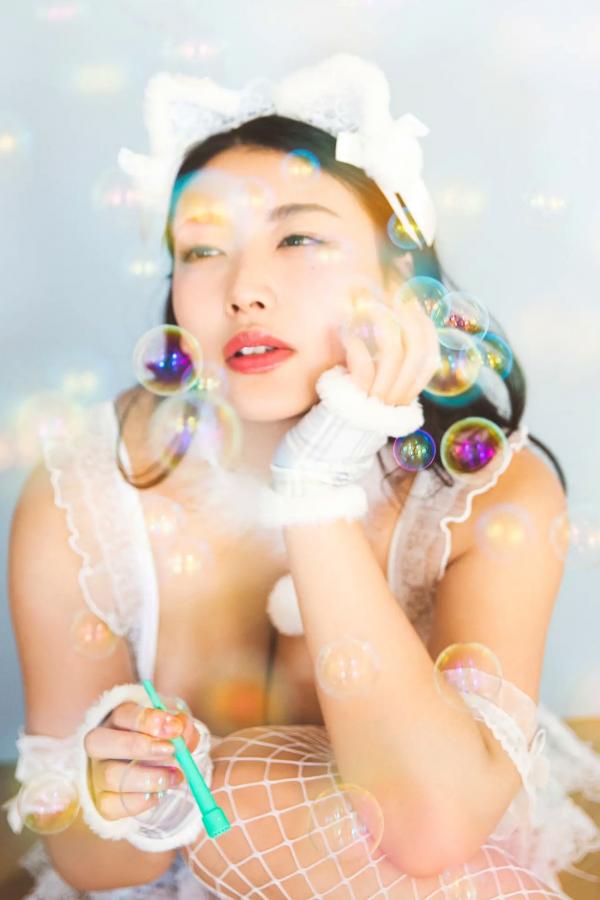 風吹ケイ 風吹惠 風吹ケイ - Malymoon 萌系兔女郎性感Cosplay角色扮演写真 [57P]第32张图片