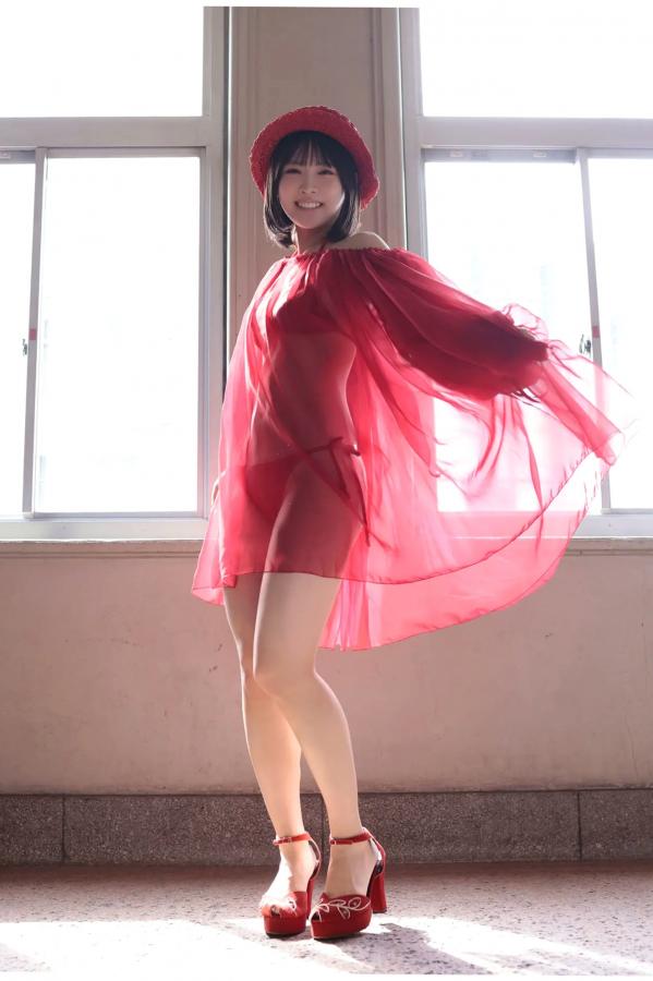   芳賀礼 - キラメキの証明 [91P] 日系清纯美少女红色比基尼性感私房写真第52张图片
