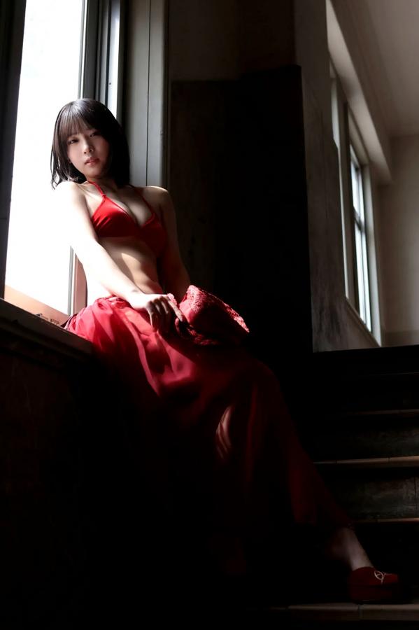   芳賀礼 - キラメキの証明 [91P] 日系清纯美少女红色比基尼性感私房写真第53张图片