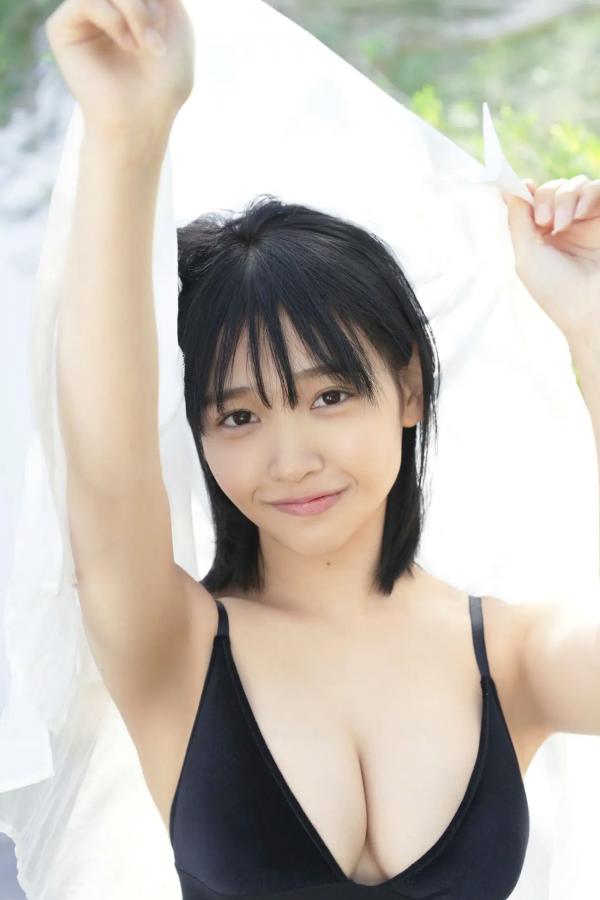   紀内乃秋 - 所属0日デビュー 阳光海边清纯比基尼与治愈连衣裙写真 [69P]第44张图片