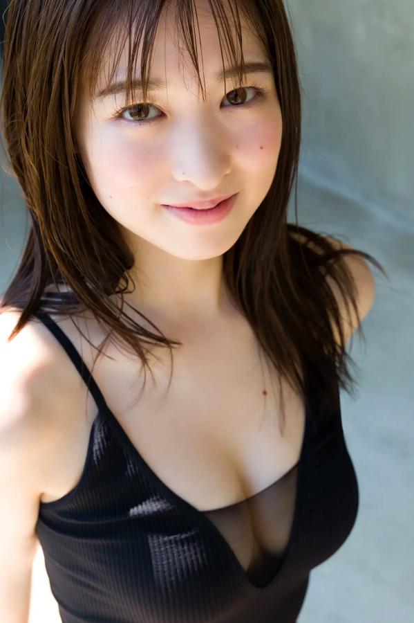   海津雪乃《Growing, glowing...》阳台蓝色比基尼清新私房写真 [53P]第23张图片