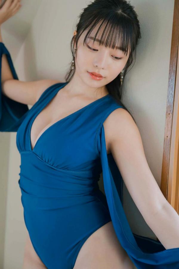    《高鶴桃羽 - ももはのワルツ [60P]》日本清纯女神浴室湿身与性感家居私房写真第25张图片