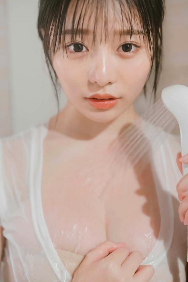    《高鶴桃羽 - ももはのワルツ [60P]》日本清纯女神浴室湿身与性感家居私房写真第52张图片