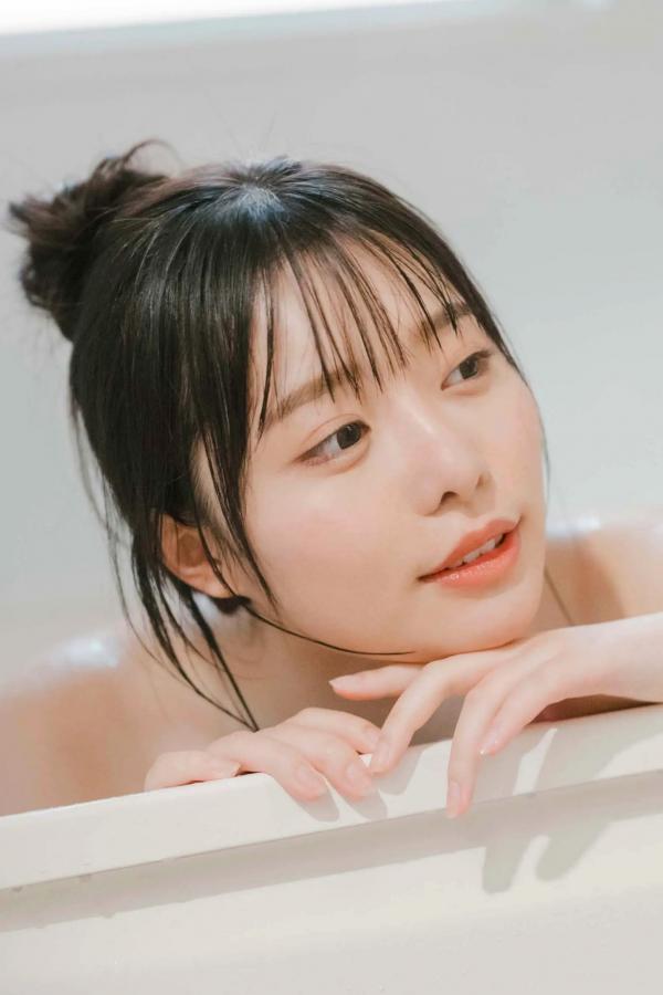    《高鶴桃羽 - ももはのワルツ [60P]》日本清纯女神浴室湿身与性感家居私房写真第59张图片