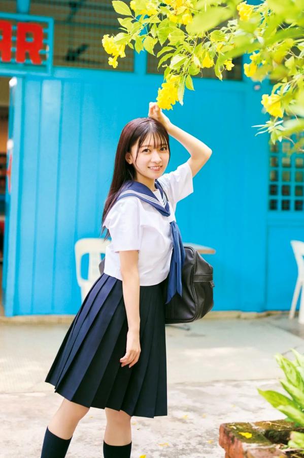   鈴原希実《届け》写真集 - 日本治愈系女神户外旅拍与优雅私房画报 [126P]第47张图片