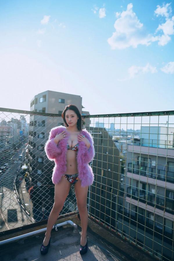澄田綾乃  澄田綾乃 - From Twiligh To The Night 红色内衣性感魅惑私房写真 [41P]第5张图片