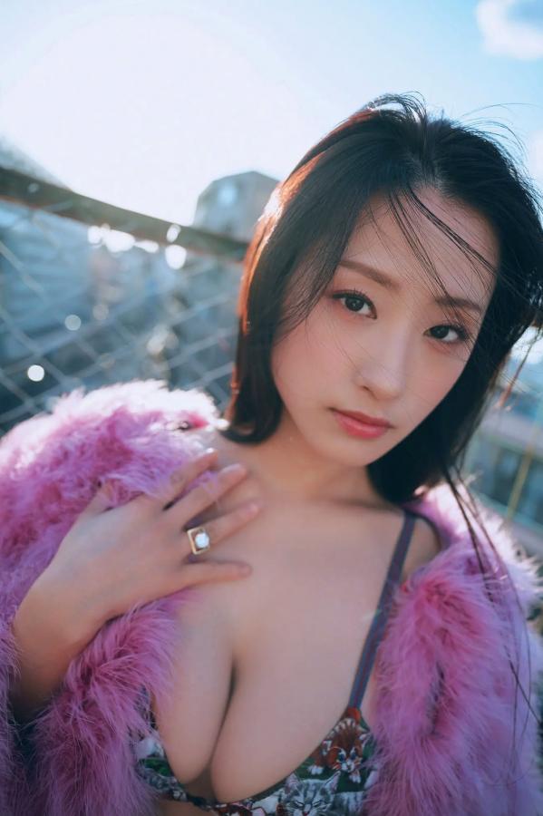 澄田綾乃  澄田綾乃 - From Twiligh To The Night 红色内衣性感魅惑私房写真 [41P]第6张图片