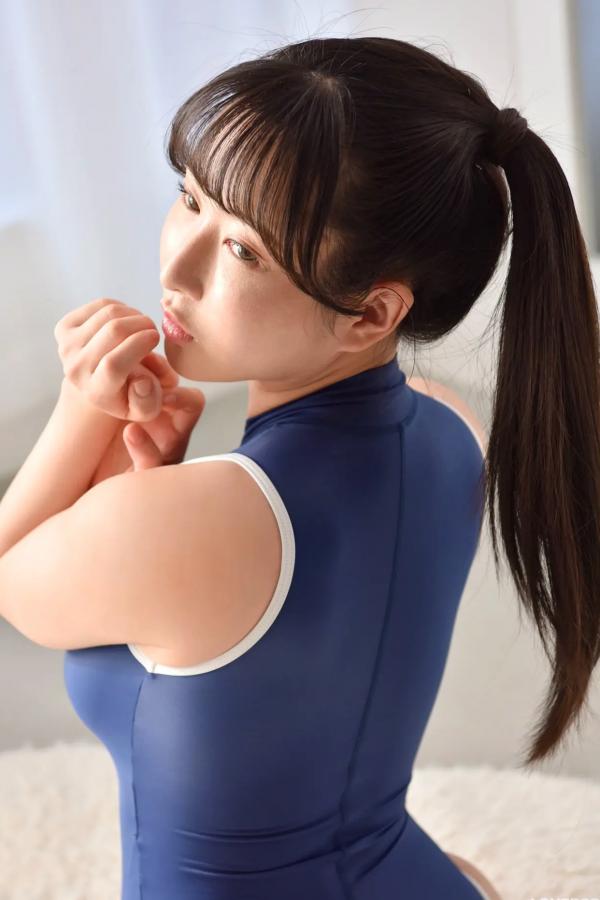   [LOVEPOP] Luna Amemiya 雨宮留菜 Photoset 01 [104P] 蓝色竞技泳衣性感私房写真第44张图片
