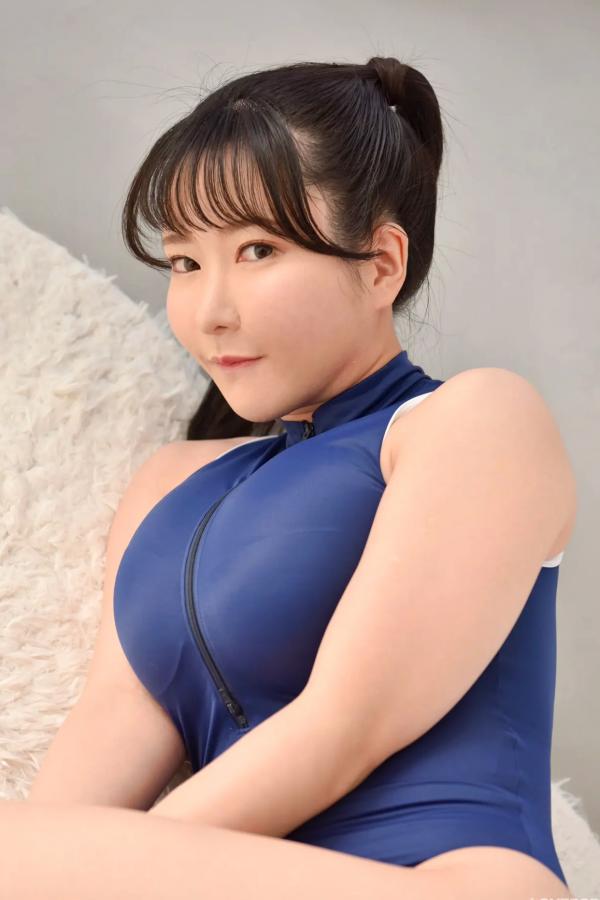   [LOVEPOP] Luna Amemiya 雨宮留菜 Photoset 01 [104P] 蓝色竞技泳衣性感私房写真第69张图片