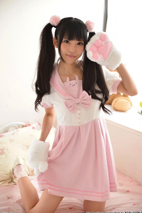   [LOVEPOP] 甘栗いるふ Irufu Amaguri 粉色水手服双马尾萌系甜美私房写真 09 [62P]第62张图片
