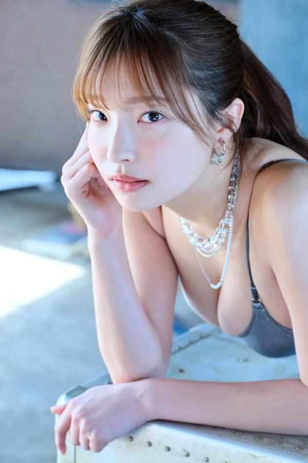   里仲菜月 - cool breegin [46P] 银色泳衣性感私房写真第35张图片