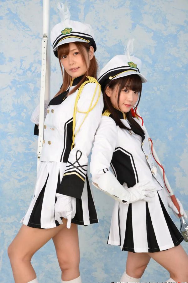   [LOVEPOP] Hikaru Konno 紺野ひかる & Yuri Shinomiya 篠宮ゆり Photoset 03 [106P] 仪仗队制服角色扮演性感写真第8张图片