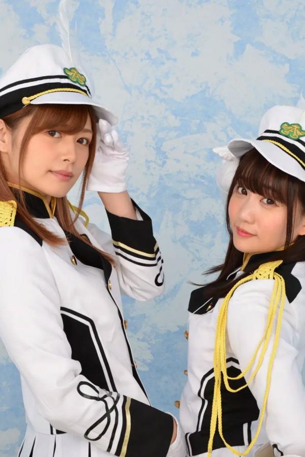   [LOVEPOP] Hikaru Konno 紺野ひかる & Yuri Shinomiya 篠宮ゆり Photoset 03 [106P] 仪仗队制服角色扮演性感写真第12张图片