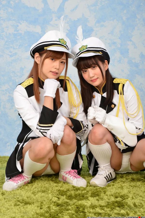   [LOVEPOP] Hikaru Konno 紺野ひかる & Yuri Shinomiya 篠宮ゆり Photoset 03 [106P] 仪仗队制服角色扮演性感写真第17张图片
