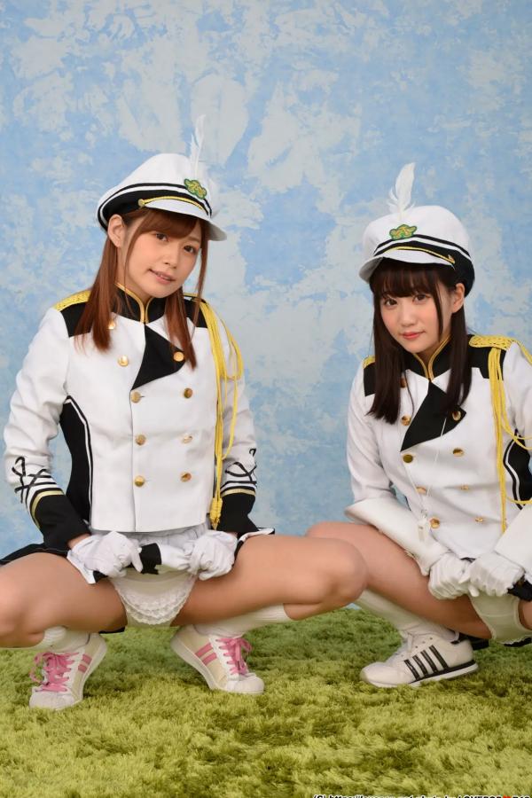   [LOVEPOP] Hikaru Konno 紺野ひかる & Yuri Shinomiya 篠宮ゆり Photoset 03 [106P] 仪仗队制服角色扮演性感写真第22张图片