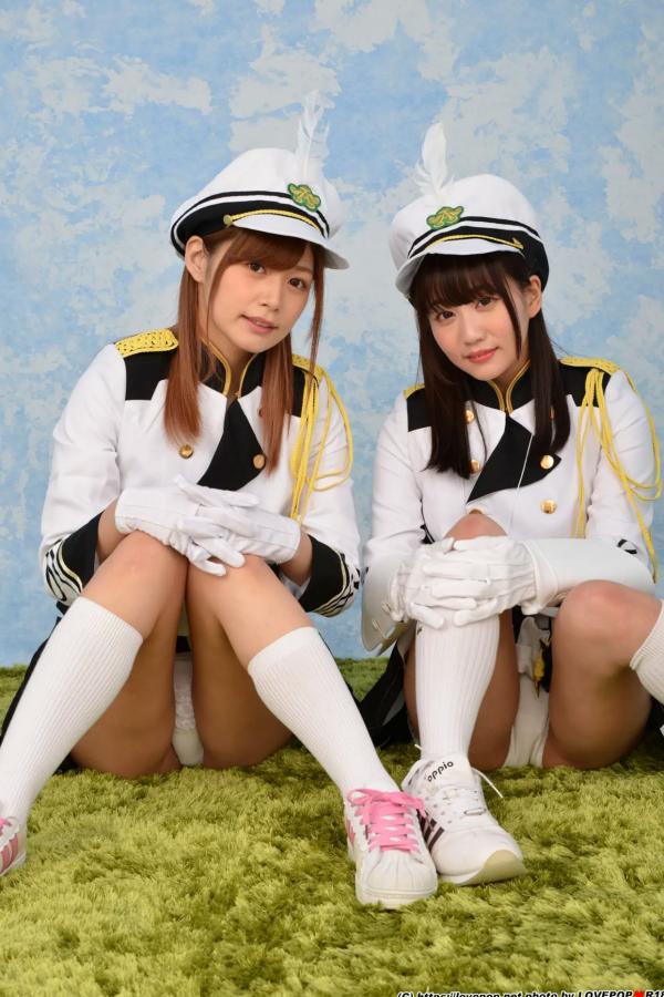  [LOVEPOP] Hikaru Konno 紺野ひかる & Yuri Shinomiya 篠宮ゆり Photoset 03 [106P] 仪仗队制服角色扮演性感写真第27张图片