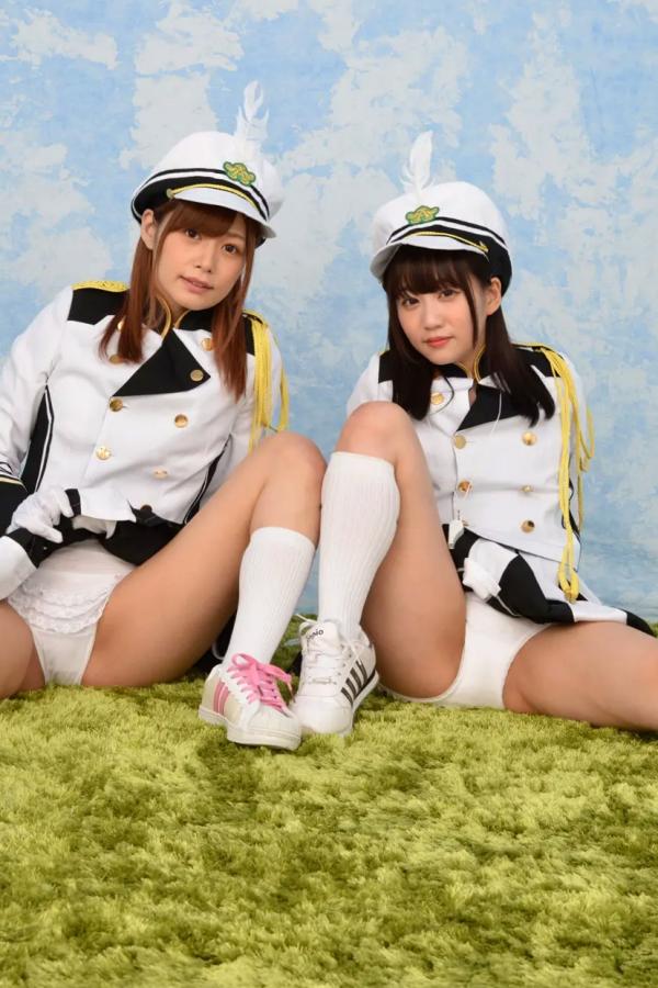   [LOVEPOP] Hikaru Konno 紺野ひかる & Yuri Shinomiya 篠宮ゆり Photoset 03 [106P] 仪仗队制服角色扮演性感写真第31张图片