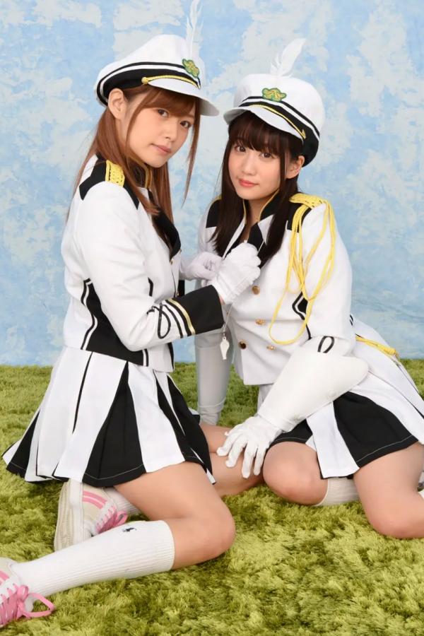   [LOVEPOP] Hikaru Konno 紺野ひかる & Yuri Shinomiya 篠宮ゆり Photoset 03 [106P] 仪仗队制服角色扮演性感写真第45张图片