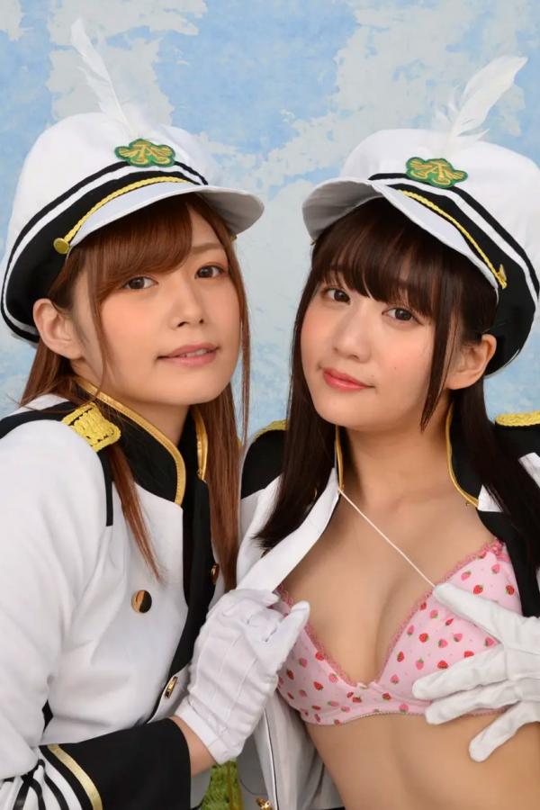   [LOVEPOP] Hikaru Konno 紺野ひかる & Yuri Shinomiya 篠宮ゆり Photoset 03 [106P] 仪仗队制服角色扮演性感写真第50张图片