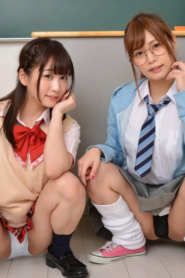   [LOVEPOP] Hikaru Konno 紺野ひかる & Yuri Shinomiya 篠宮ゆり Photoset 01 [123P] 教室校服制服美腿诱惑写真第18张图片