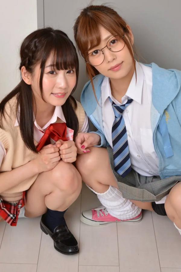   [LOVEPOP] Hikaru Konno 紺野ひかる & Yuri Shinomiya 篠宮ゆり Photoset 01 [123P] 教室校服制服美腿诱惑写真第19张图片