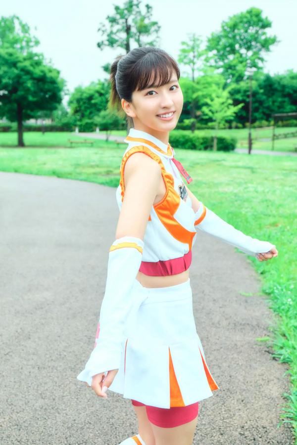   斉藤里奈 - さよならエリュマントス 户外活力啦啦队制服与清新比基尼写真 [36P]第1张图片