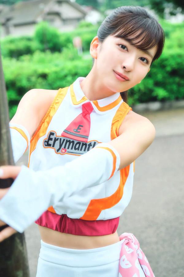   斉藤里奈 - さよならエリュマントス 户外活力啦啦队制服与清新比基尼写真 [36P]第12张图片