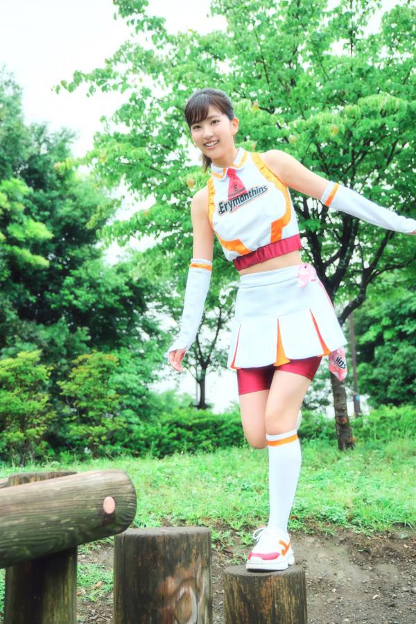   斉藤里奈 - さよならエリュマントス 户外活力啦啦队制服与清新比基尼写真 [36P]第14张图片