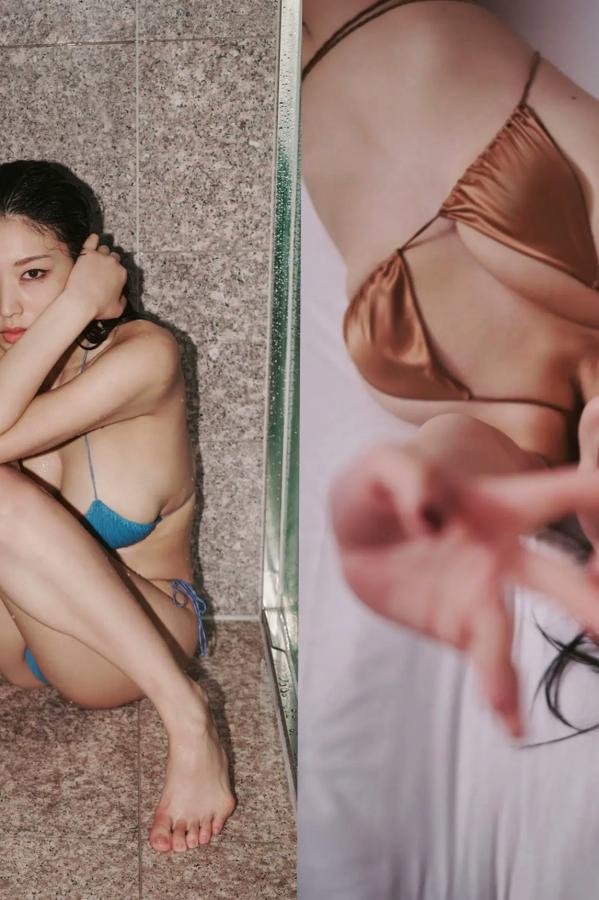 風吹ケイ 風吹惠 《風吹ケイ - 夜間飛行》日本性感女神浴室比基尼极品诱惑写真 [13P]第4张图片