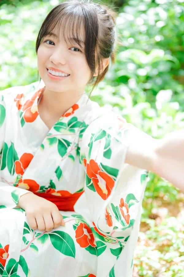   加藤綾乃 - なつやすみ！和服与浅色比基尼清新夏日写真 [54P]第5张图片