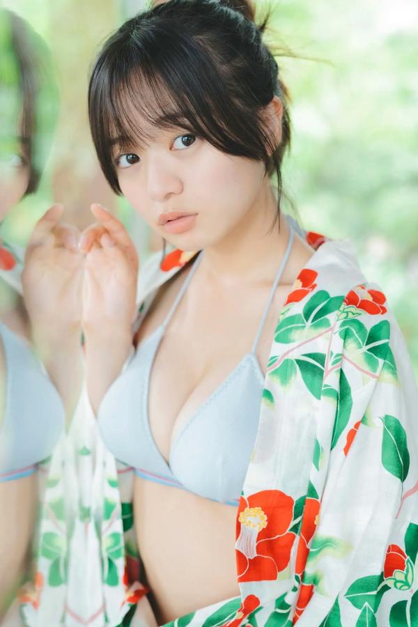   加藤綾乃 - なつやすみ！和服与浅色比基尼清新夏日写真 [54P]第16张图片
