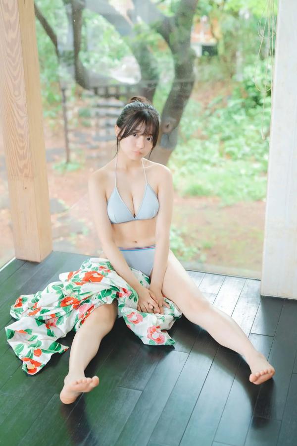   加藤綾乃 - なつやすみ！和服与浅色比基尼清新夏日写真 [54P]第23张图片