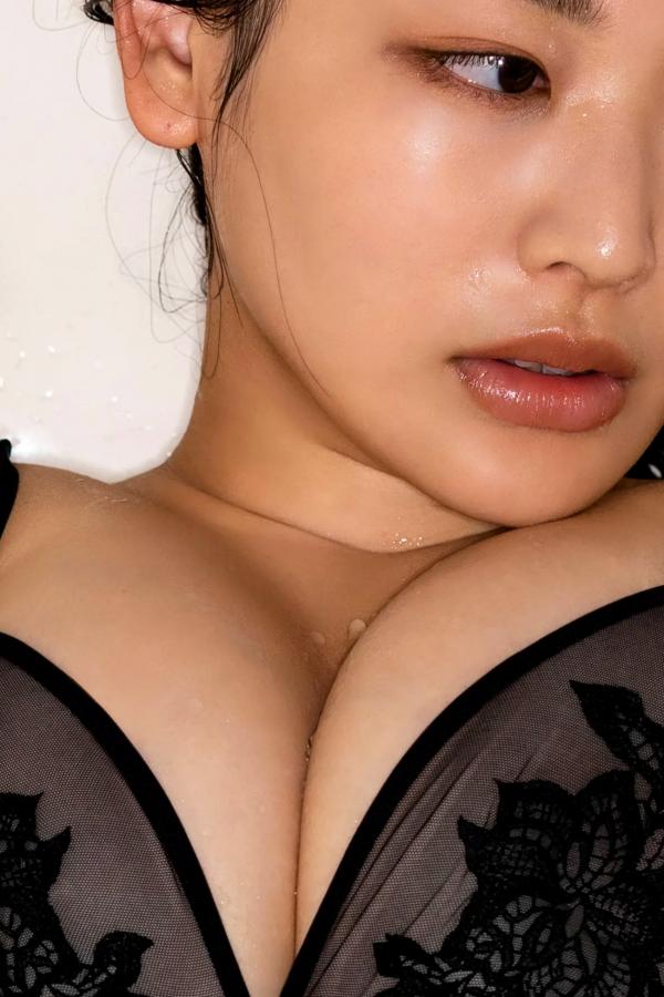 風吹ケイ 風吹惠 風吹ケイ - 浴室湿身黑色蕾丝内衣性感写真 极致诱惑 [56P]第44张图片
