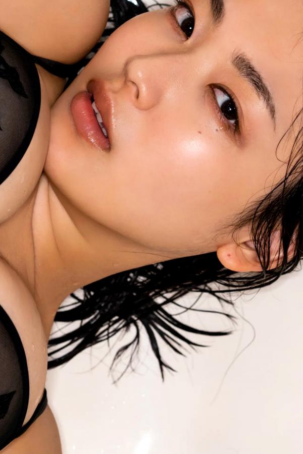 風吹ケイ 風吹惠 風吹ケイ - 浴室湿身黑色蕾丝内衣性感写真 极致诱惑 [56P]第47张图片