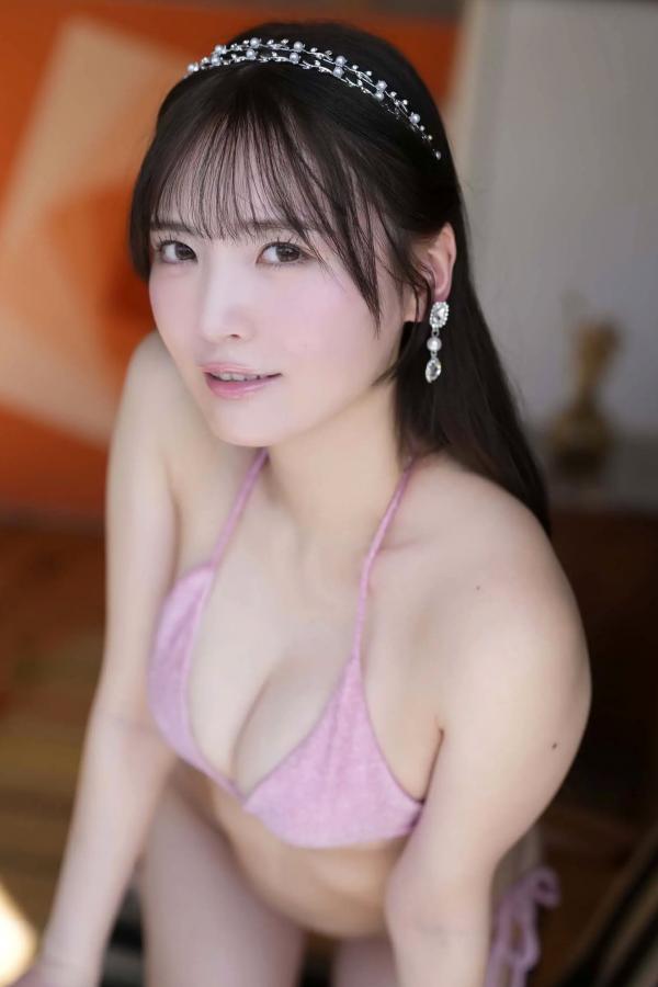 由良梦来 由良ゆら 由良ゆら - あどけなセンセーション [55P] 日本清纯甜妹粉色比基尼与性感黑丝私房写真第47张图片