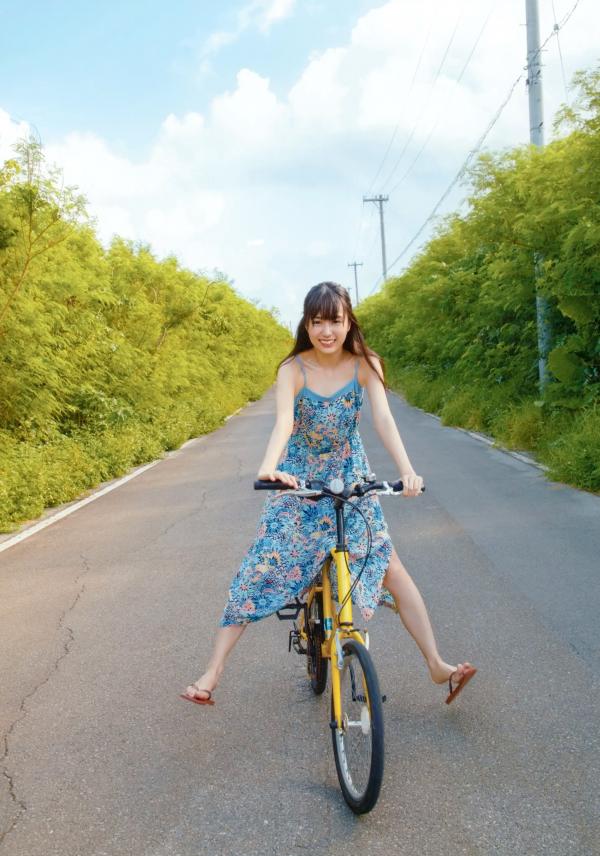    賀喜遥香 - まっさら [117P] 纯白比基尼海滩度假与都市清新街拍写真第8张图片