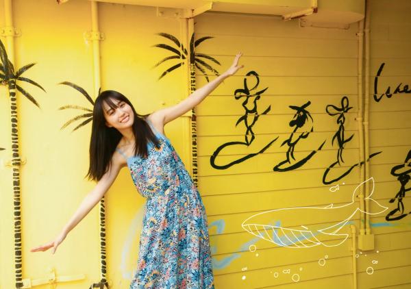    賀喜遥香 - まっさら [117P] 纯白比基尼海滩度假与都市清新街拍写真第92张图片