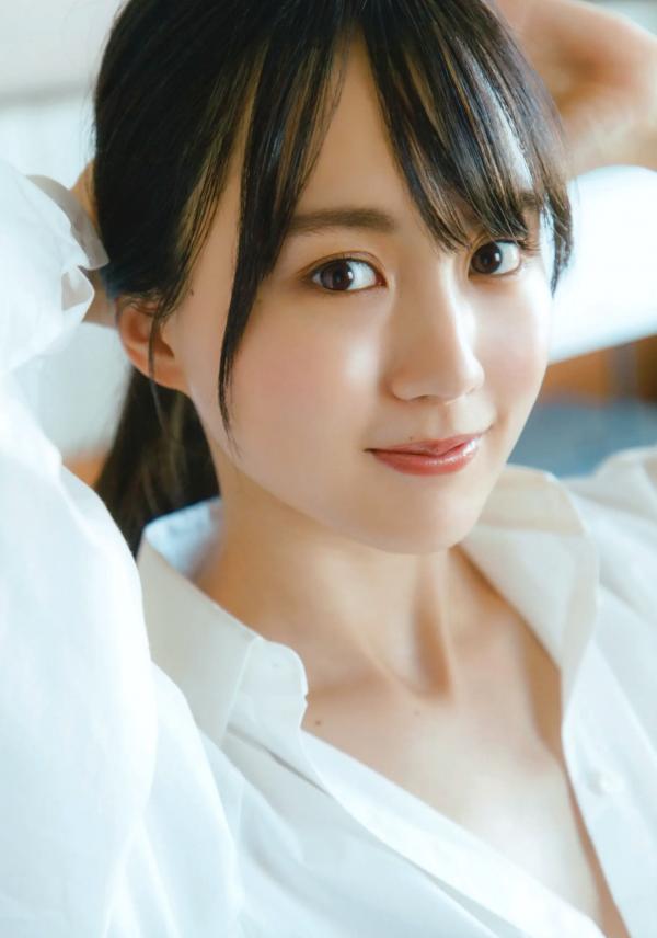   賀喜遥香 - まっさら [117P] 纯白比基尼海滩度假与都市清新街拍写真第107张图片