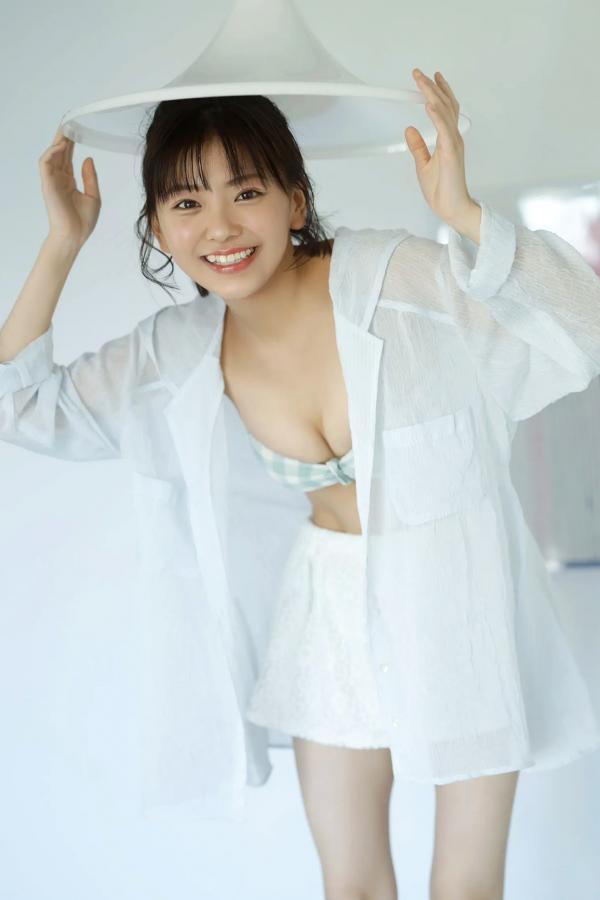   大熊杏優 - 阳光家居白色比基尼清纯性感写真[53P]第5张图片