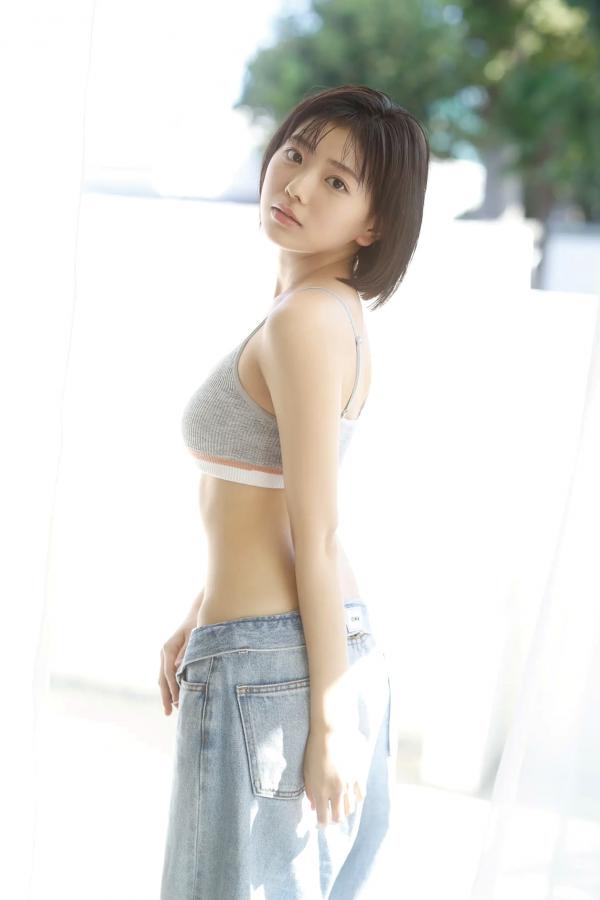   大熊杏優 - 阳光家居白色比基尼清纯性感写真[53P]第16张图片