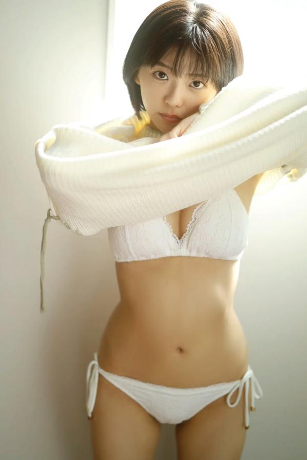   大熊杏優 - 阳光家居白色比基尼清纯性感写真[53P]第35张图片