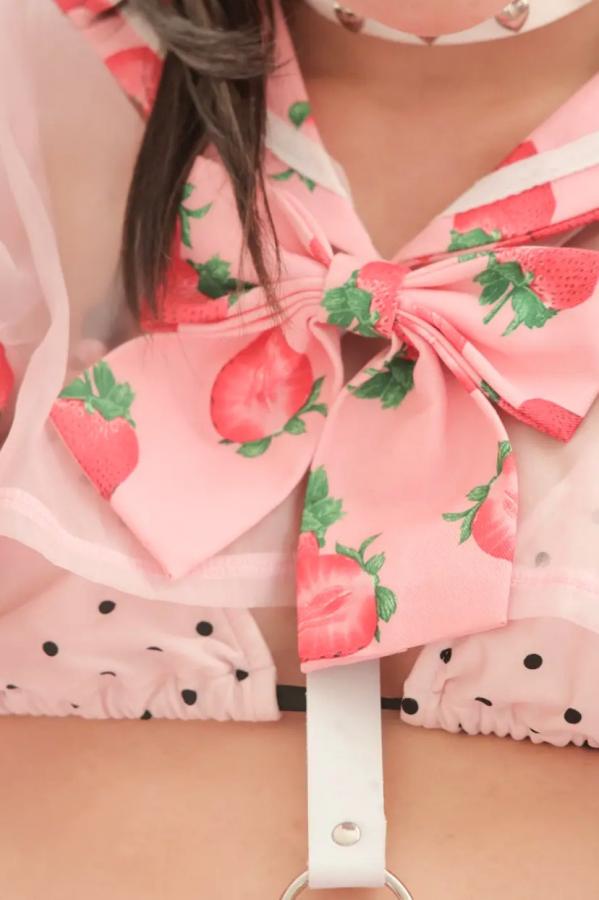   [LOVEPOP] Ume Hyakka 百花梅 Photoset 09 粉红草莓水手服萌系性感私房写真 [99P]第41张图片