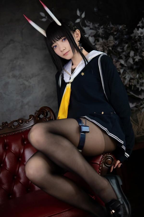   (Cosplay) Sakurai 尊みを感じて桜井 - 本日着任、能代战力强化请求 碧蓝航线能代黑丝制服COS [186P]第1张图片