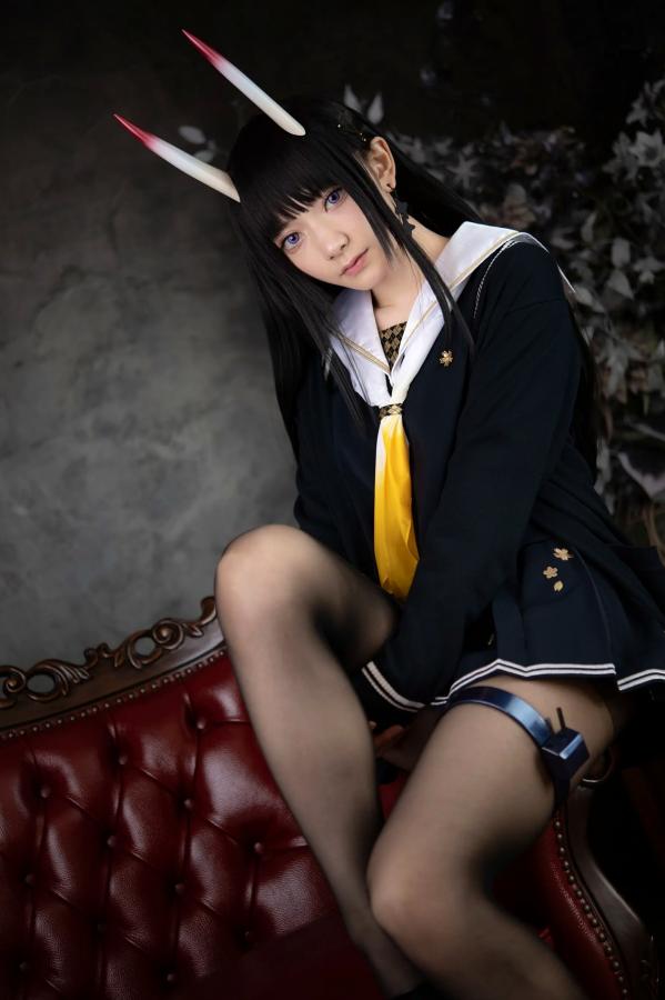   (Cosplay) Sakurai 尊みを感じて桜井 - 本日着任、能代战力强化请求 碧蓝航线能代黑丝制服COS [186P]第4张图片