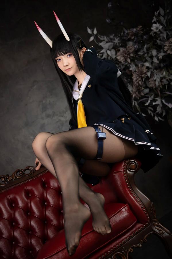   (Cosplay) Sakurai 尊みを感じて桜井 - 本日着任、能代战力强化请求 碧蓝航线能代黑丝制服COS [186P]第8张图片