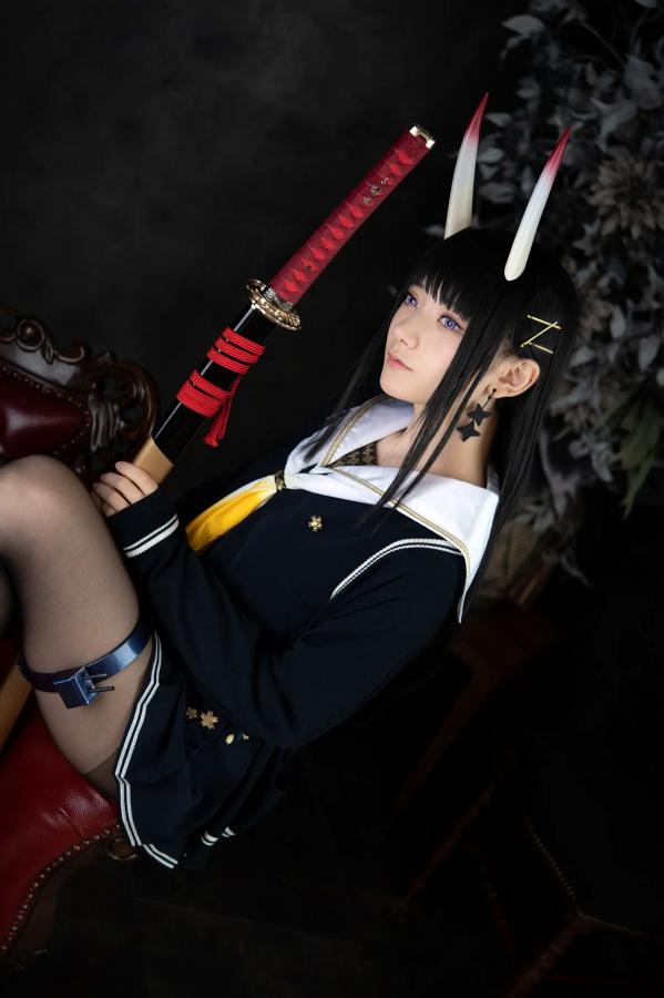  (Cosplay) Sakurai 尊みを感じて桜井 - 本日着任、能代战力强化请求 碧蓝航线能代黑丝制服COS [186P]第17张图片