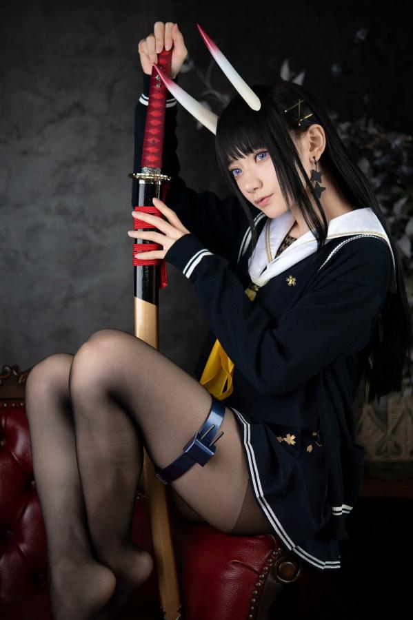   (Cosplay) Sakurai 尊みを感じて桜井 - 本日着任、能代战力强化请求 碧蓝航线能代黑丝制服COS [186P]第19张图片