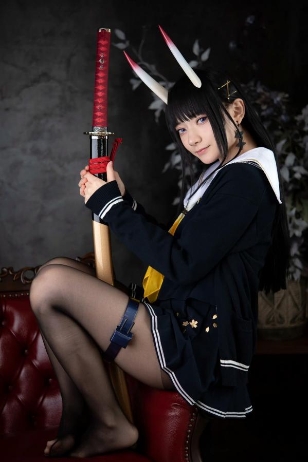   (Cosplay) Sakurai 尊みを感じて桜井 - 本日着任、能代战力强化请求 碧蓝航线能代黑丝制服COS [186P]第22张图片