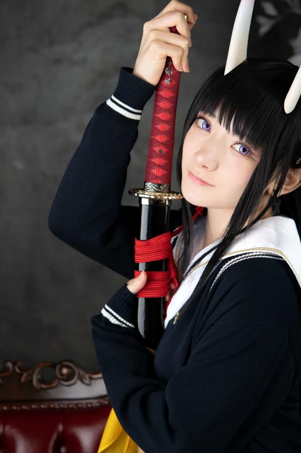   (Cosplay) Sakurai 尊みを感じて桜井 - 本日着任、能代战力强化请求 碧蓝航线能代黑丝制服COS [186P]第24张图片